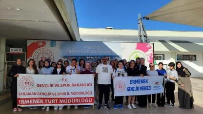 Ermenek Yurdu Öğrencileri Silifke’de Kamp Deneyimi Yaşadı