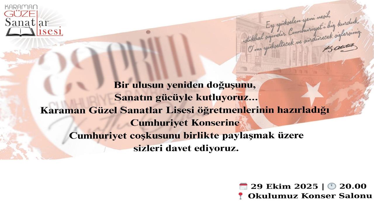 GSL’den “Cumhuriyet Konseri”