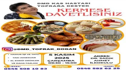 DMD Hastası Toprak İçin Bir Kermes Daha