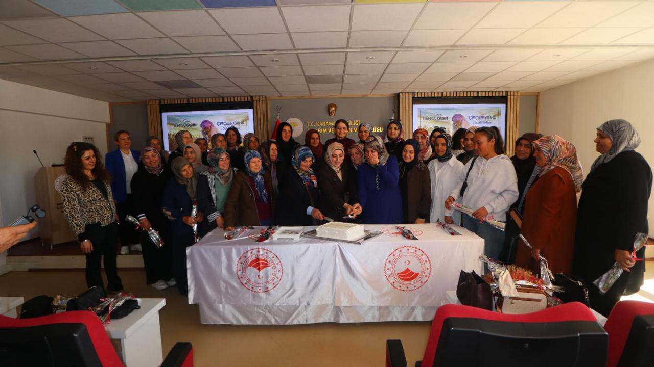 Kadın Üreticiler İl Müdürlüğü’nde buluştu