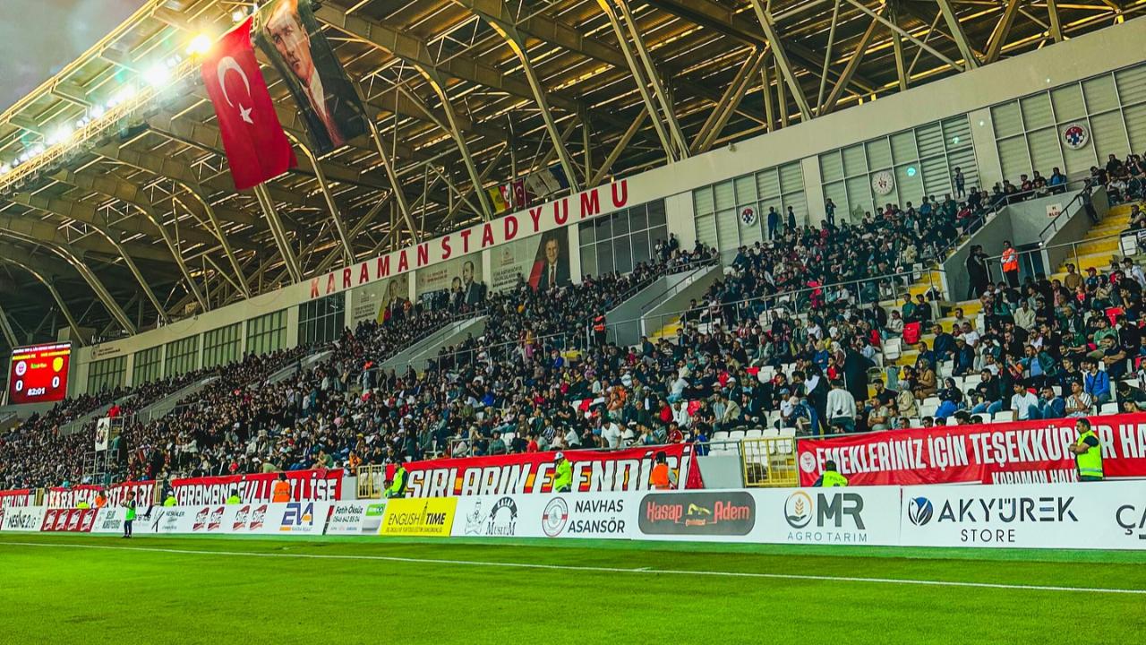Karaman FK-Altınordu Maçı da 20 yaş altı gençler ve kadınlara ücretsiz olacak