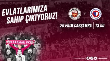 Karaman FK’dan U19 Maçı İçin Stada Davet