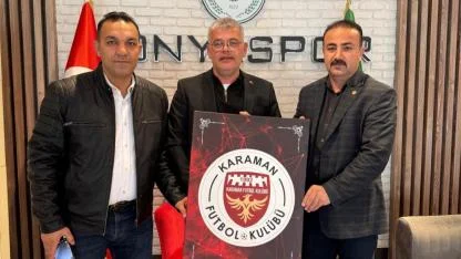 Karaman Futbol Kulübü Başkanı Soyfidan’dan Konyaspor Başkanı Ömer Atiker’e ziyaret