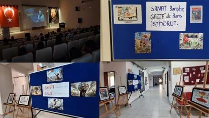 Karaman G.S. Lisesi’nden Filistin’e Destek Ve Farkındalık Etkinliği