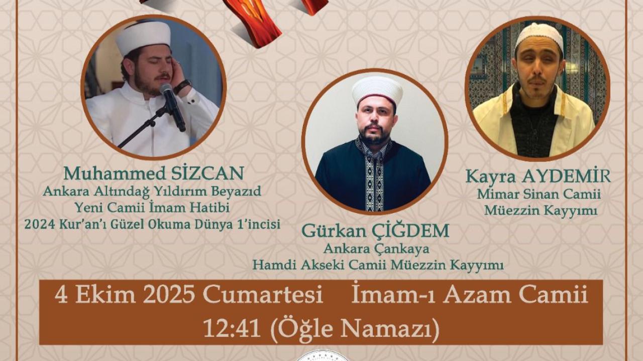 Karaman&#039;da Kur&#039;an-ı Kerim Ziyafeti Programı Düzenlenecek
