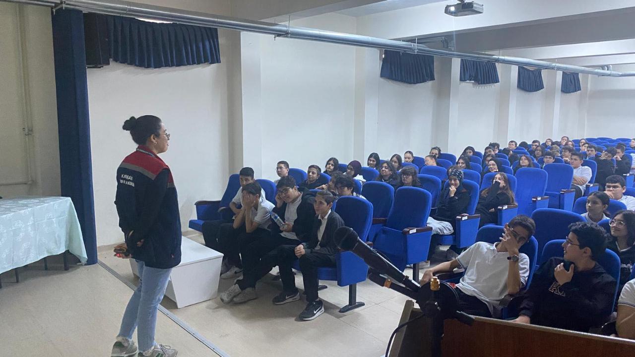 Karaman&#039;da Öğrencilere Gıda Güvenliği Anlatıldı