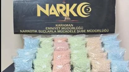 Karaman’da şok baskın. 71 milyon değerinde uyuşturucu hap ele geçirildi