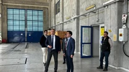 Kaymakam Almalı Ermenek Barajı ve HES İşletme Müdürlüğü’nü Ziyaret Etti