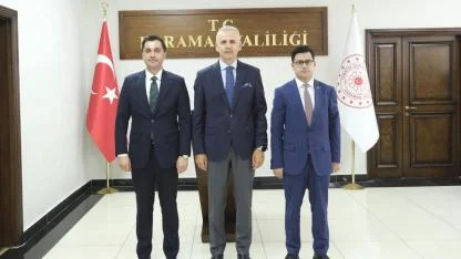 Kaymakamlardan Vali Çiçekli’ye Veda Ziyareti