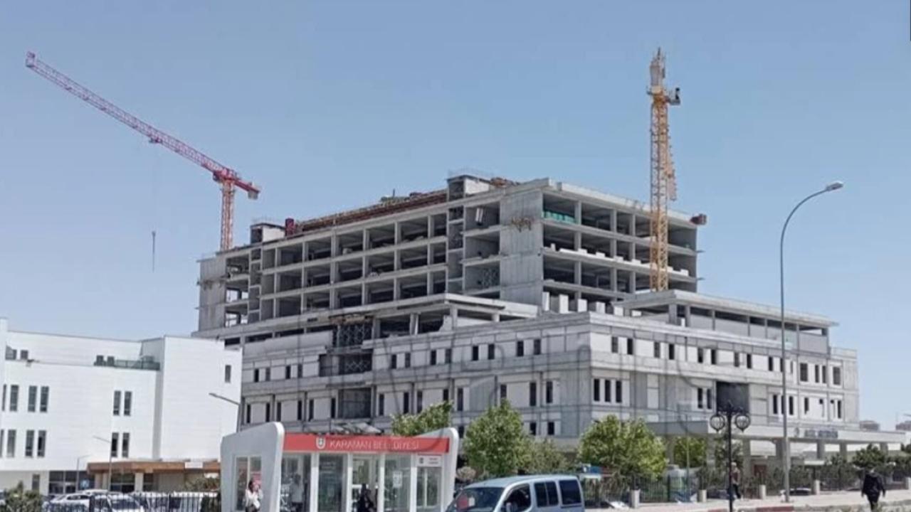 Ödenek Sıkıntısı Yaşanan Hastane Ek Bina İnşaatında 140 İşçi Çıkartıldı