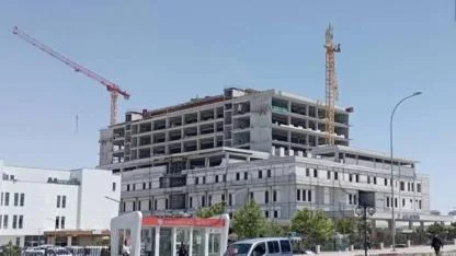 Ödenek Sıkıntısı Yaşanan Hastane Ek Bina İnşaatında 140 İşçi Çıkartıldı