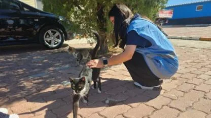 Öğrencilerden Patiköy Hayvan Barınağı’na sevgiyi pekiştiren anlamlı Ziyaret