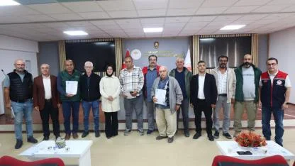 Organik Arıcılara Sertifikaları Verildi