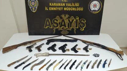 Karaman'da Çeşitli Suçlardan Aranan 12 Şüpheli Yakalandı