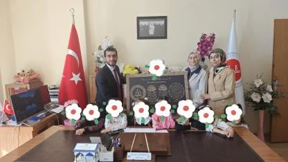 Öğrencilerden İlçe Müftülüğüne Ziyaret