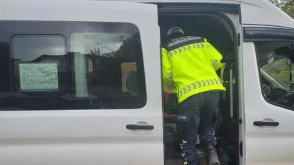Öğrenci Servisleri Denetlendi
