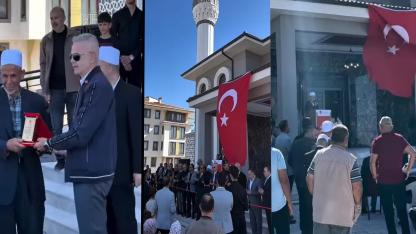 Karaman'da Taşer Camisi İbadete Açıldı