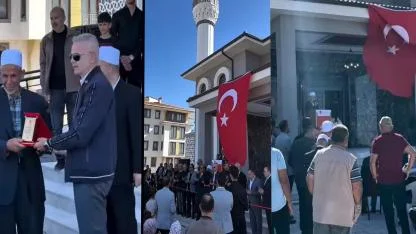 Karaman'da Taşer Camisi İbadete Açıldı
