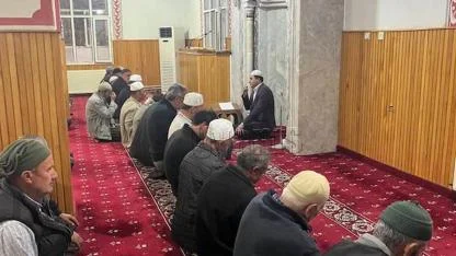 Sarıveliler'de Sabah Namazı Buluşması Düzenlendi