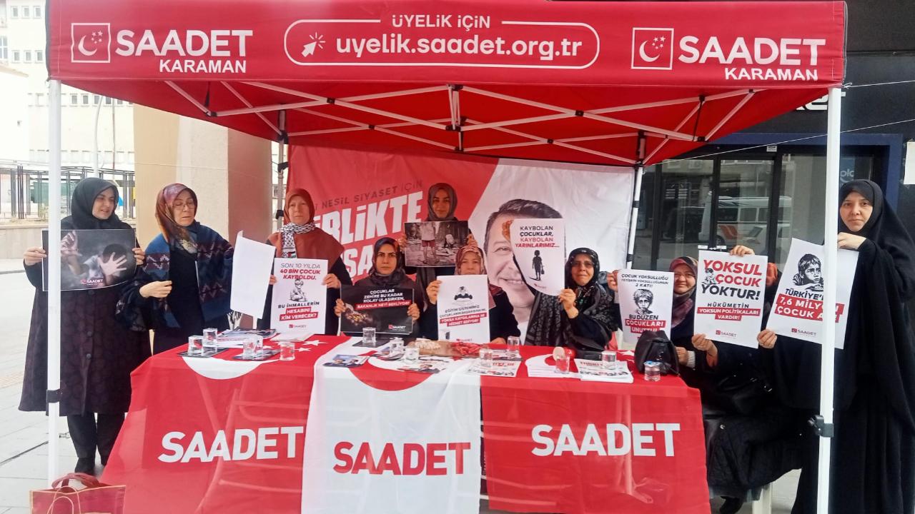 S.P. İl Kadın Kolları; “Çocuklar İçin Sesimiz, Sözümüz, Umudumuz Var”