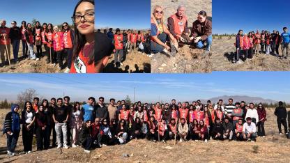 TEMA Hemşire Adayları İle 250 Fidanı Toprakla Buluşturdu