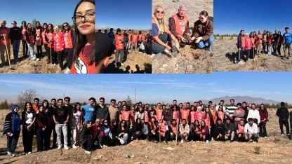 TEMA Hemşire Adayları İle 250 Fidanı Toprakla Buluşturdu