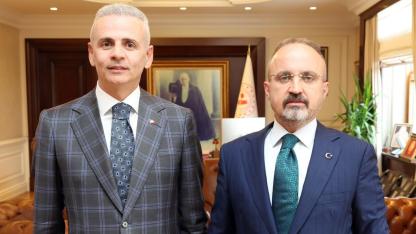 Vali Çiçekli Ankara’da Bakan Yardımcısıyla Görüştü
