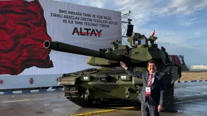 Vekil Sağlam, Altay Tankının Teslimat Törenine Katıldı