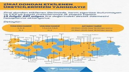 Zirai Don Destek Ödemeleri Başladı