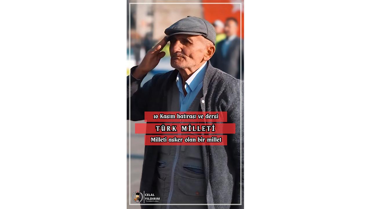 10 KASIM HATIRASI VE DERSİ, MİLLETİ ASKER OLAN BİR MİLLET