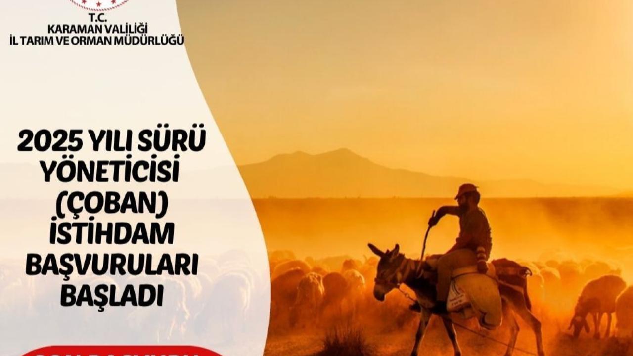 2025 Yılı Sürü Yönetici İstihdam Başvuruları Başladı