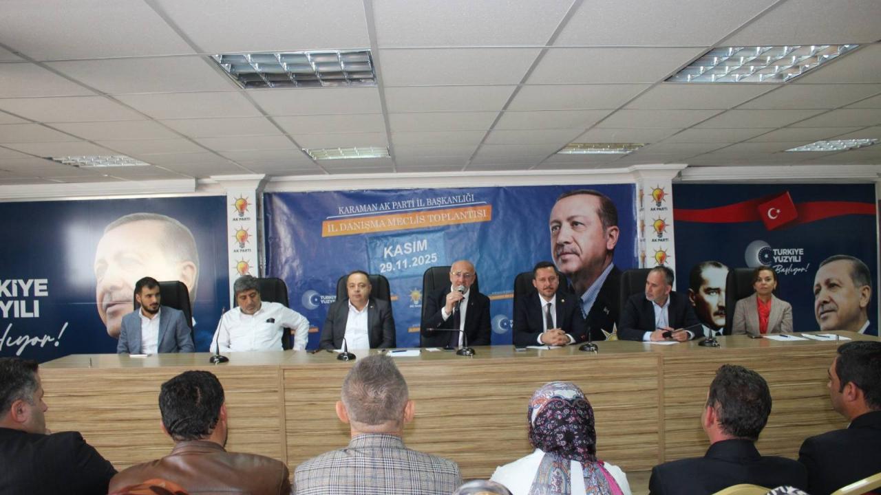 AK Parti İl Danışma Meclisi Toplantısı Yapıldı