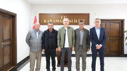 Borsa Yönetiminden Vali Çiçekli’ye ziyaret