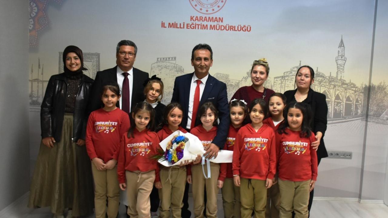 Çalışkan, Öğretmenler Günü’nde Minik Öğrencileri Ağırladı