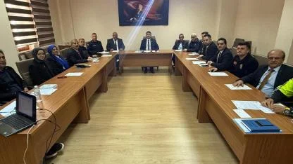 Ermenek’te Kış Tedbirleri Toplantısı Yapıldı