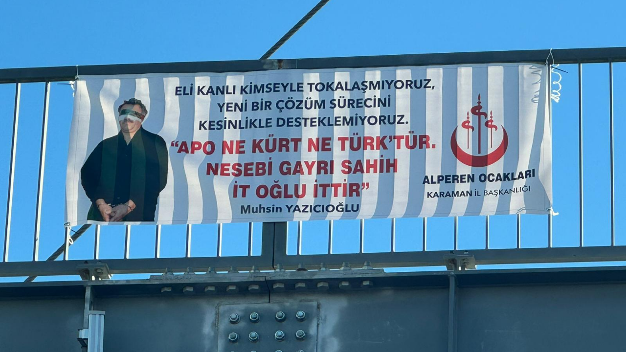 Karaman Alperen Ocakları’ndan Sert Açıklama: Eli Kanlı Kimseyle Tokalaşmıyoruz. Yeni Bir Çözüm Sürecini Kesinlikle Desteklemiyoruz