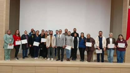Karaman Eğitim ve Araştırma Hastanesi’nde Yoğun Bakım Sertifika Programı Tamamlandı