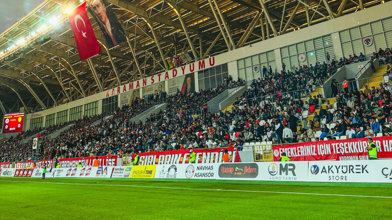 Karaman FK-Karacabey Belediyespor maçı Kadın ve Öğrencilere Ücretsiz