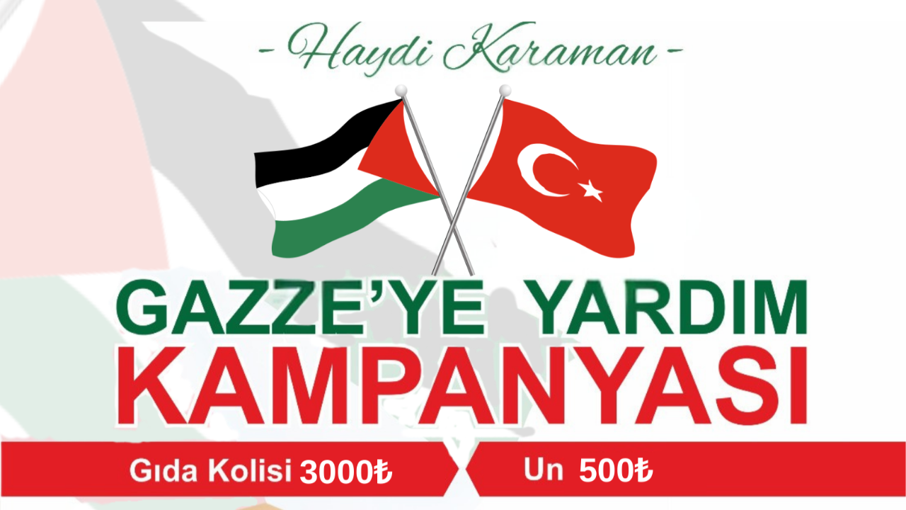 Karaman STK’larından Filistin’e Destek