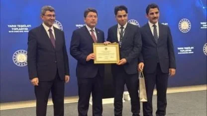 Karaman Yargısına başarı ödülü