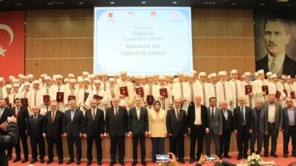 Karaman'da 76 Hafız için icazet merasimi düzenlendi