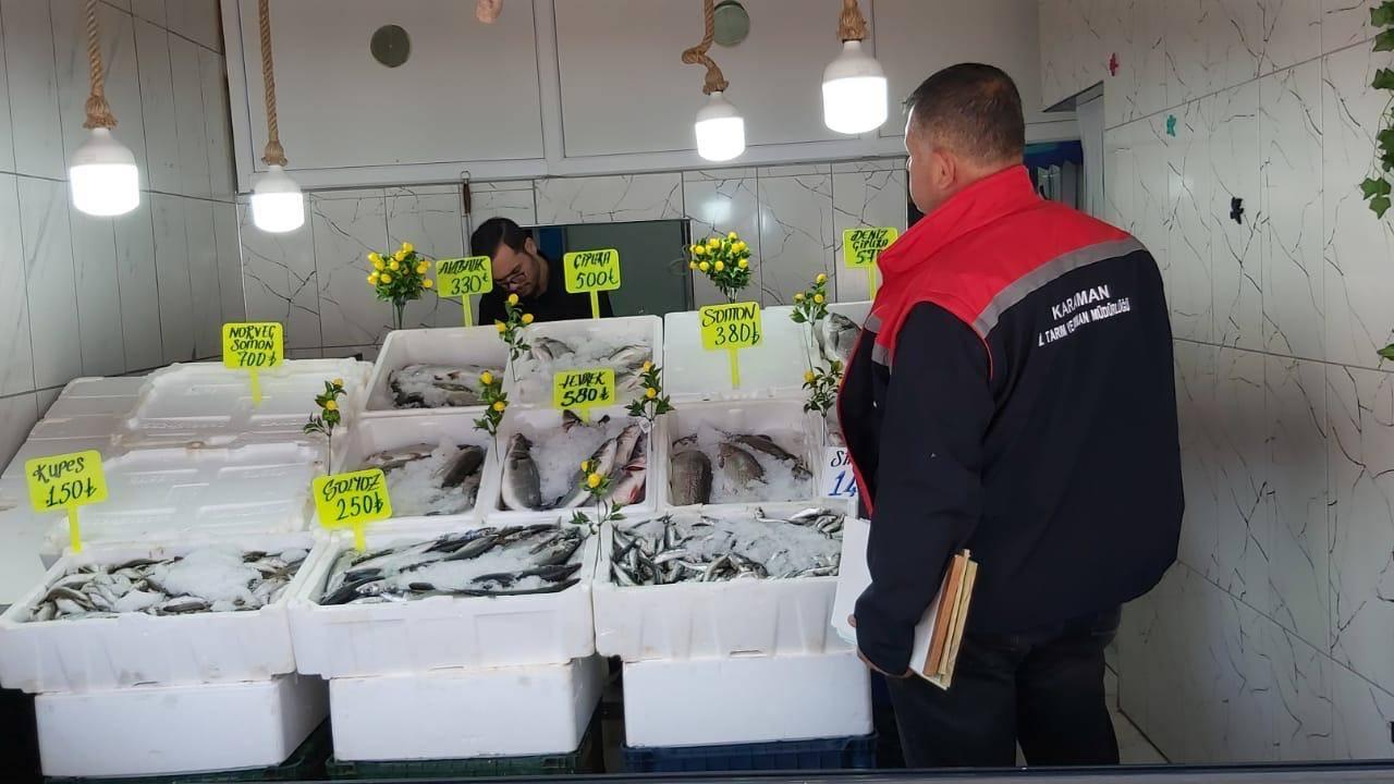 Karaman&#039;da Balıkçılar Denetlendi