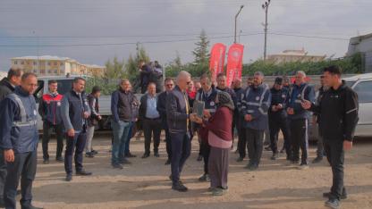 Karaman’da Fidan Dağıtımı Gerçekleştirildi