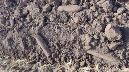 Karaman’da Patlamamış Top Bulundu