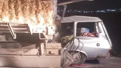 Karaman’daki feci kazada karı-koca hayatını kaybetti