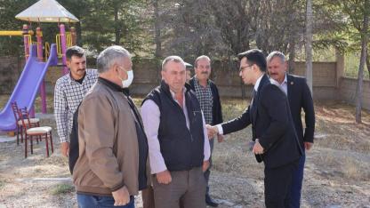 Kaymakam İlkay, Köylerin Sorunlarını Yerinde Tespit Ediyor