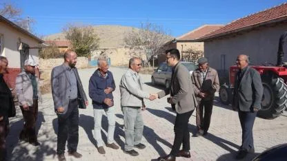 Kaymakam İlkay’ın köy gezileri sürüyor