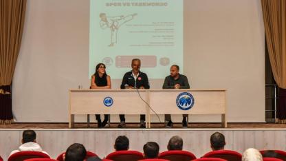 KMÜ’de “Öğrencilik Hayatında Spor ve Tekvando” Etkinliği Düzenlendi