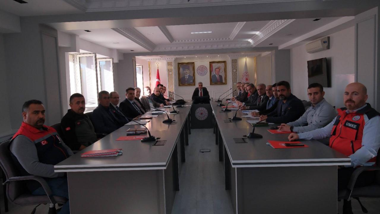 Kuraklık Kriz Merkezi Toplantısında Karaman’ın su durumu konuşuldu