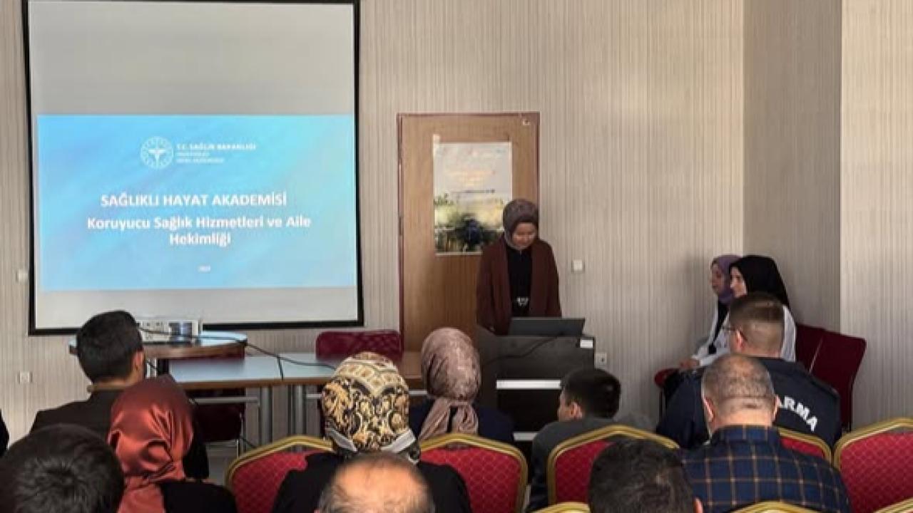 Kurum Personellerine Saha Eğitimi Verildi